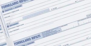 Formulario rifiuti