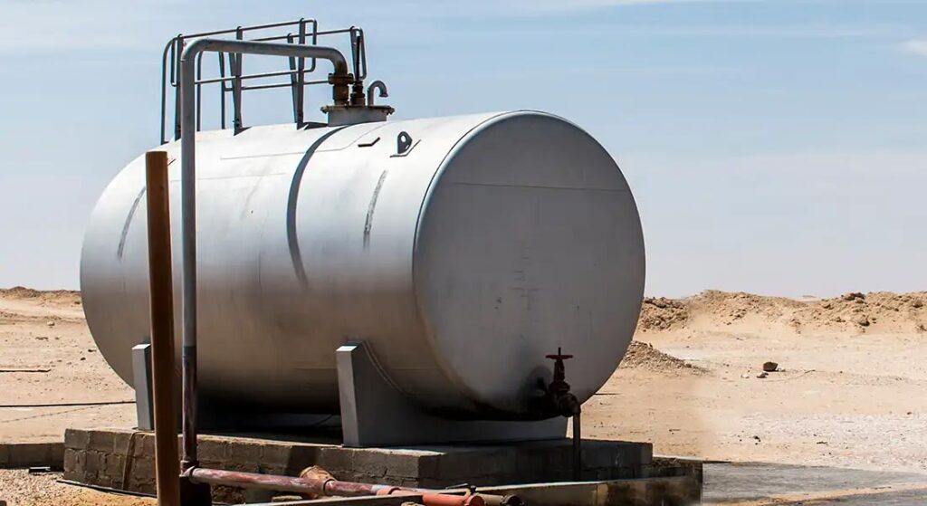 cisterna di gasolio